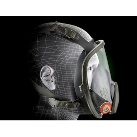 VETIWORK, Respirateur réutilisable à masque complet 3M™ 6800 moyen 4  EA/caisse